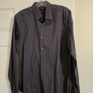 Theory Men's Gray Shirt